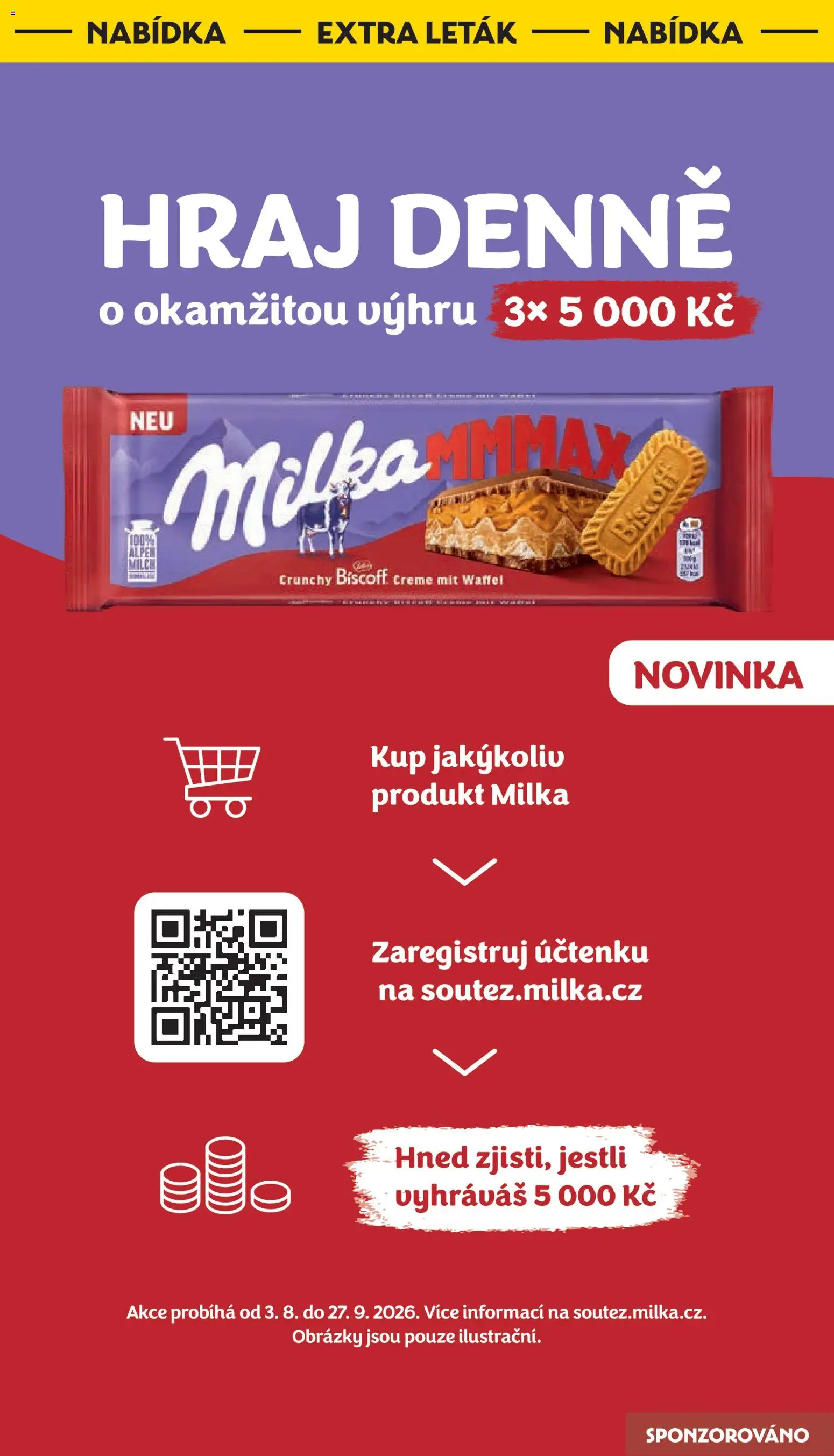 Albert leták - Hypermarket od 02.09.2026 | Strana: 9 | Produkty: Milka