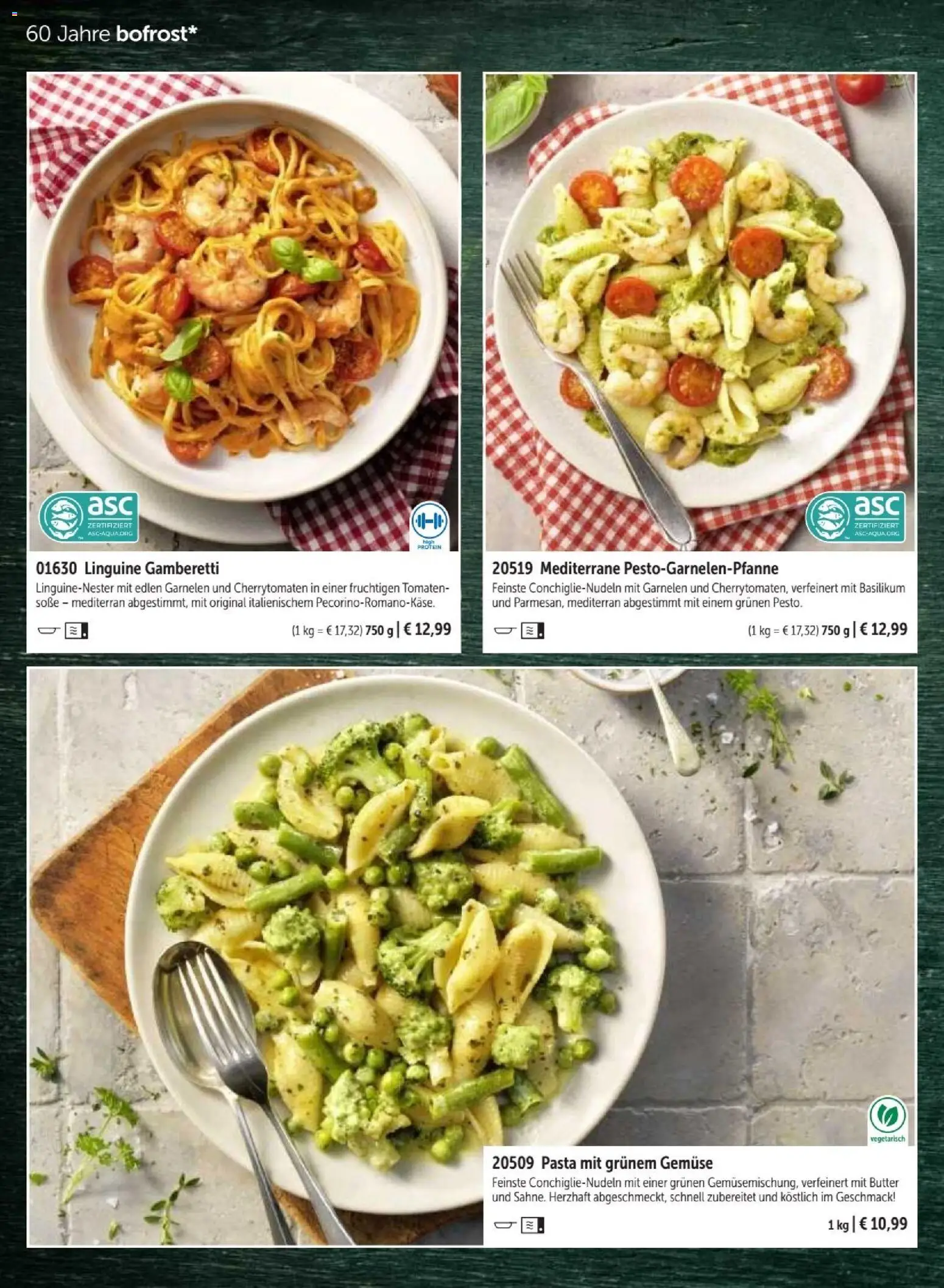 Bofrost Katalog – gültig ab 07.09.2026 | Seite: 114 | Produkte: Butter, Tomaten, Garnelen, Gemüse