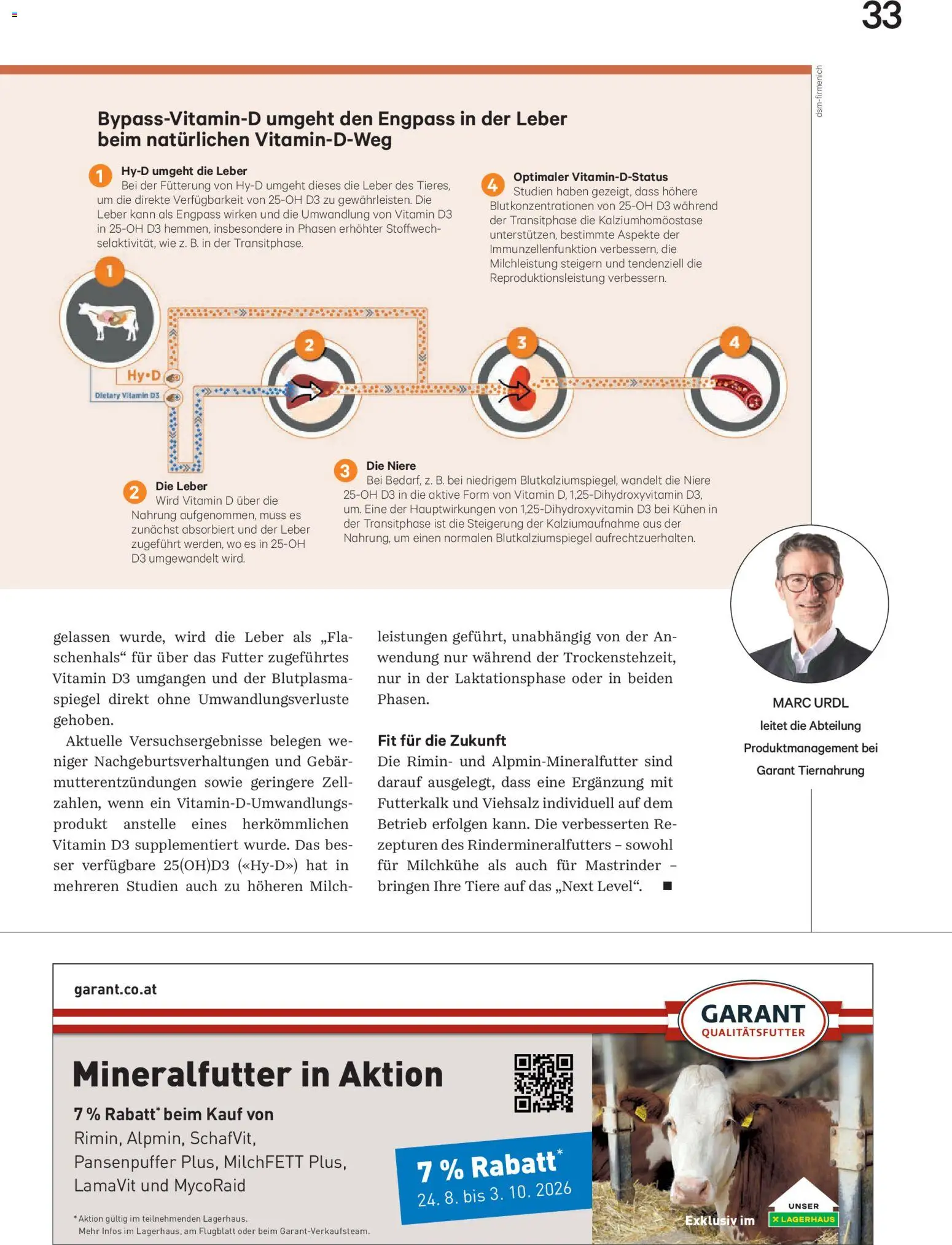 Lagerhaus Unser Land September 2026 gültig ab 01.09.2026 | Seite: 33 | Produkte: Spiegel, Milch