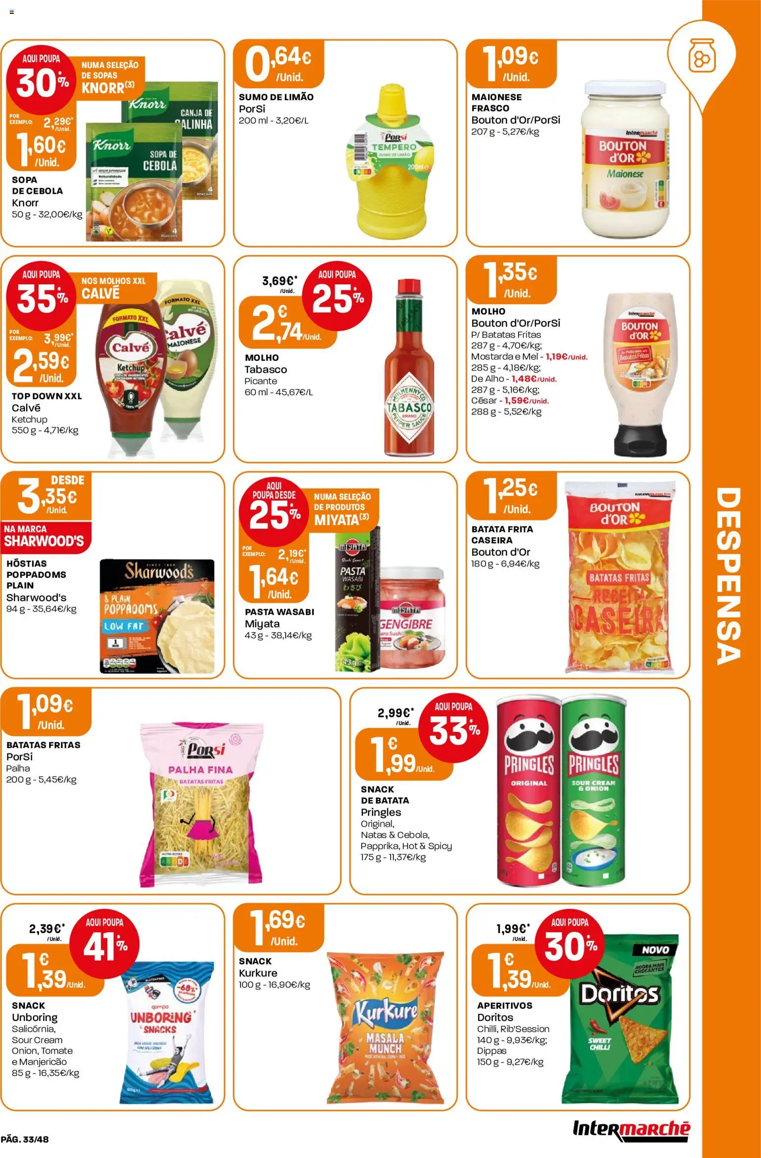 Intermarché folheto │ válido de 13/08/2026 | Página: 33