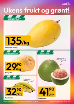 Forhåndsvisning av Gigaboks kundeavis gyldig fra 15.06.2026 | Side: 10 | Produkter: Värmepellets, Mango