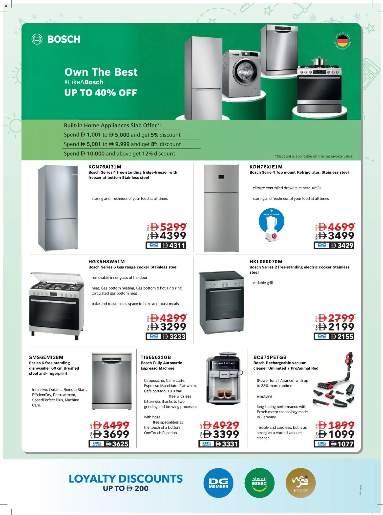 {H1} | Page: 46 | Products: Freezer, Grill, Blender, Remote