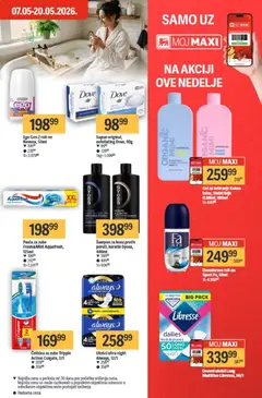 Maxi katalog - pregled Maxi kataloga - važi od 14.05.2026 | Strana: 29 | Proizvode: Colgate, Sapun, Gel za tuširanje, Dezodorans