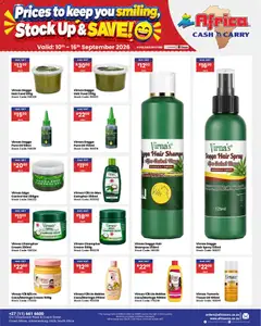 Africa Cash & Carry specials catalogue – valid from 10/09/2026 | Page: 66