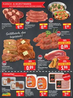 HERKULES Prospekt ab 26.05.2026 gültig | Seite: 2 | Produkte: Hahnchen, Burger, Spargel, Brokkoli
