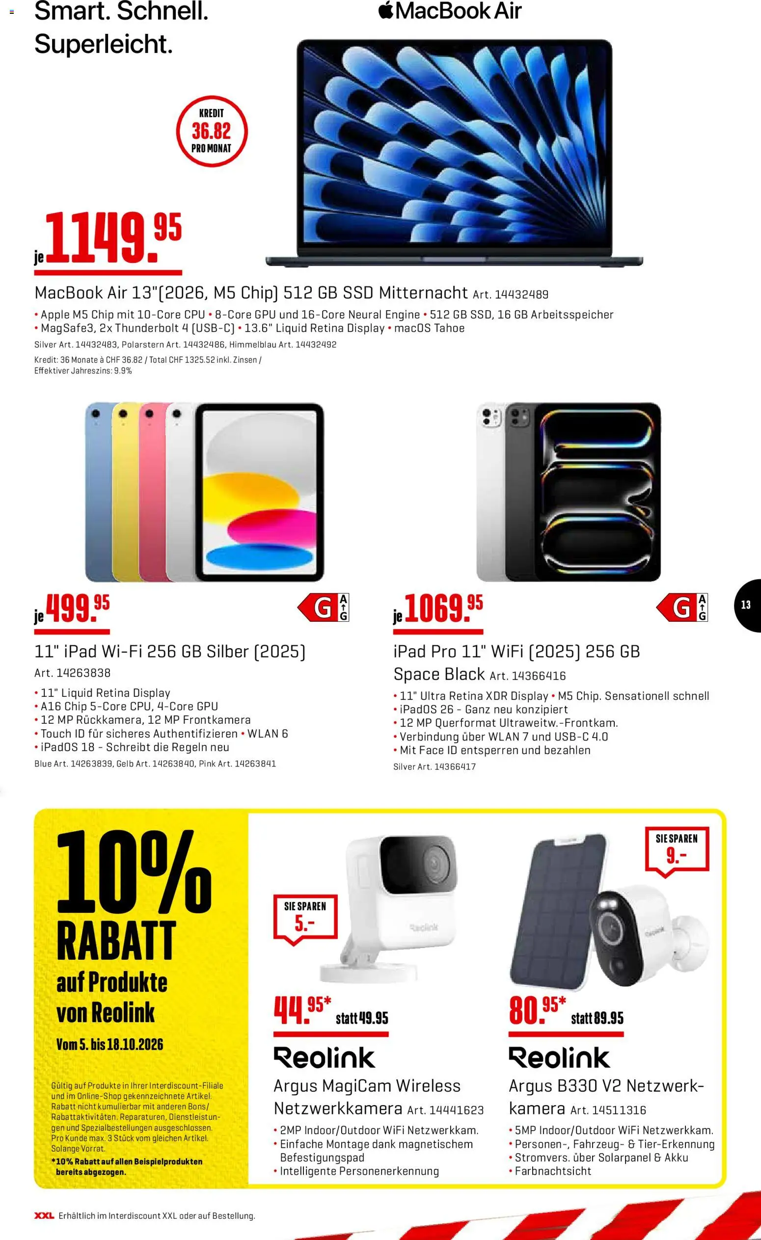 Interdiscount aktionen – gültig ab 05.10.2026 | Seite: 13