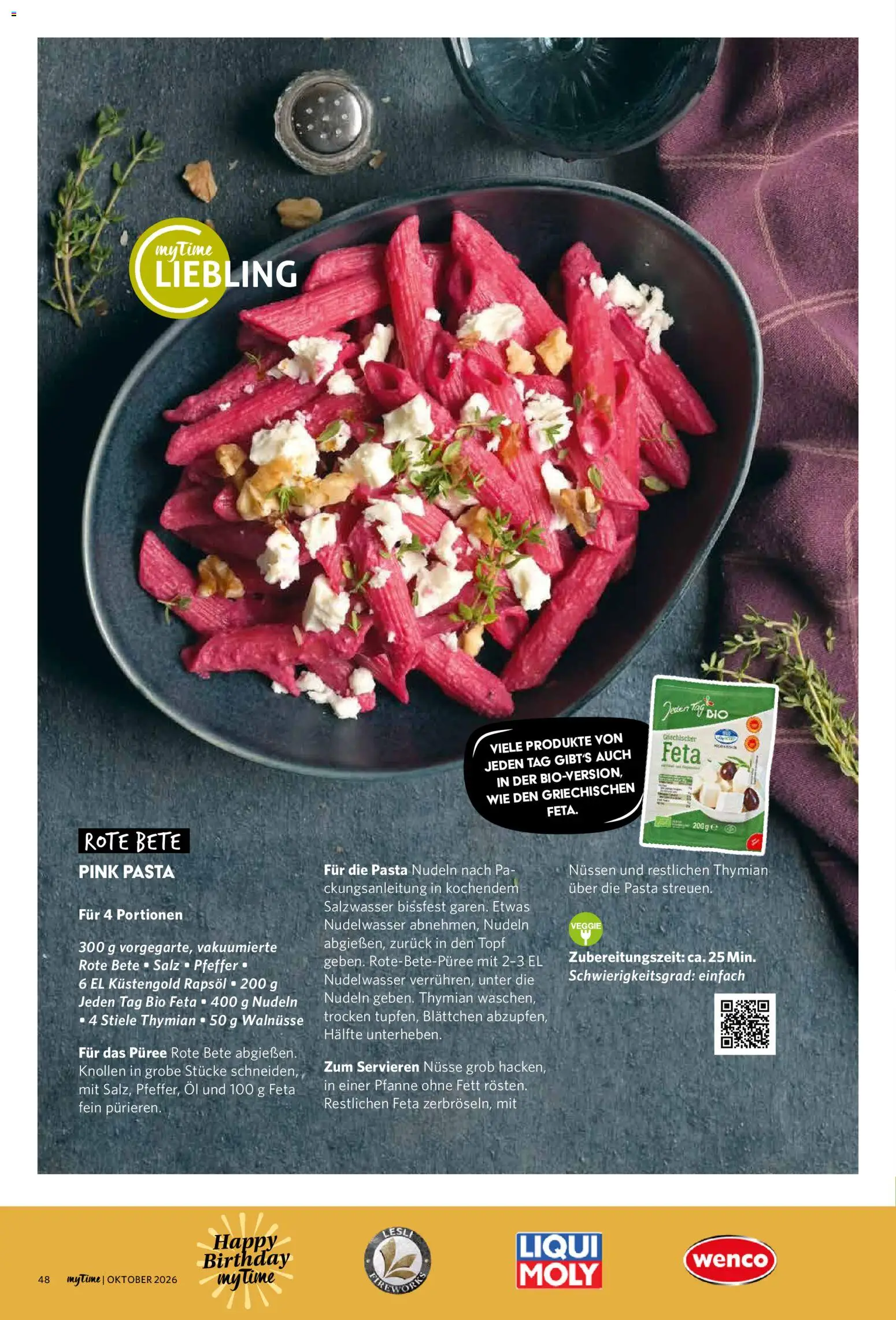 Combi myTime Oktober 2026 – gültig ab 01.10.2026 | Seite: 48 | Produkte: Walnüsse, Rapsöl, Nudeln, Nüsse