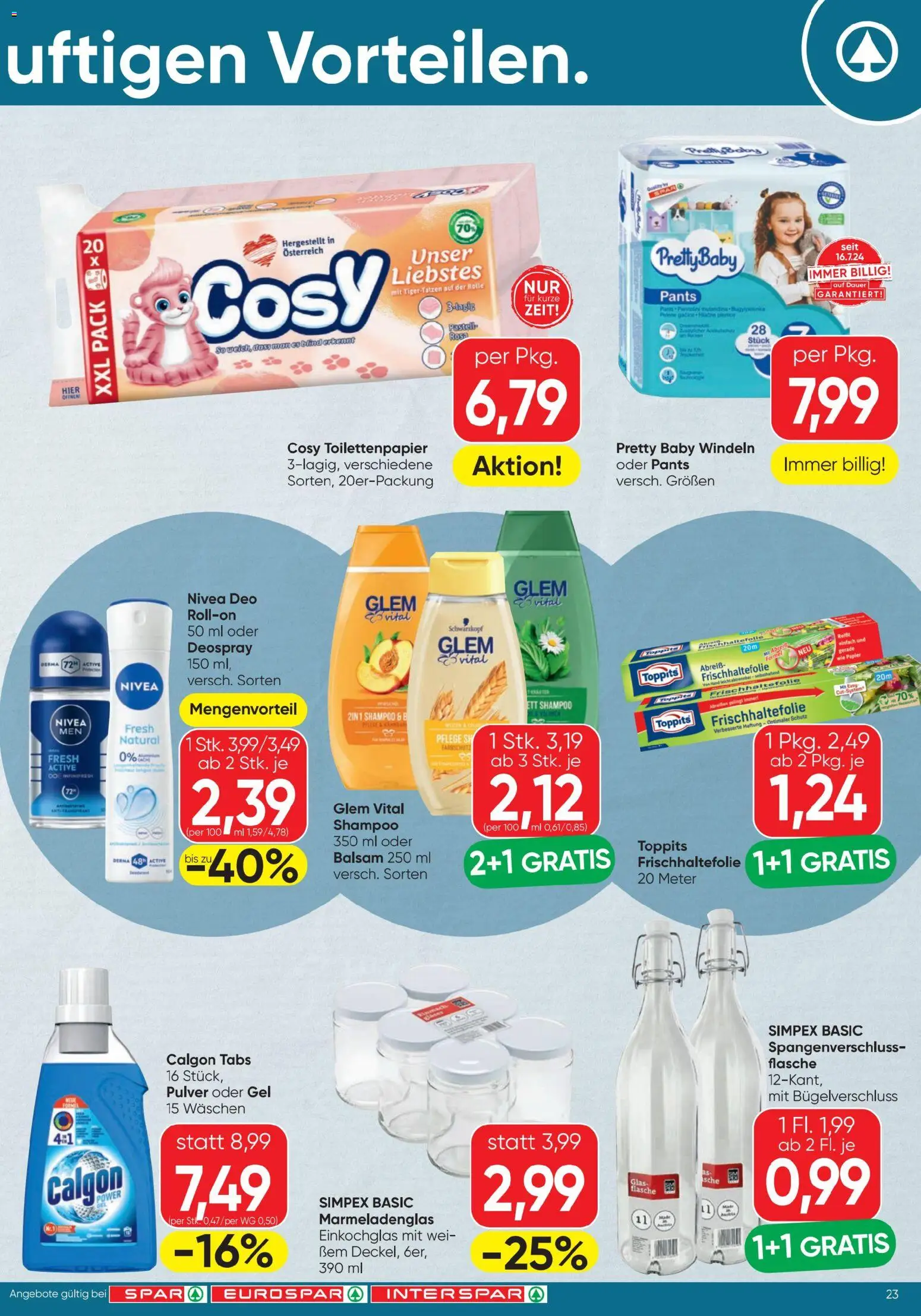 Spar - Flugblatt gültig ab 21.05.2026 | Seite: 23 | Produkte: Shampoo