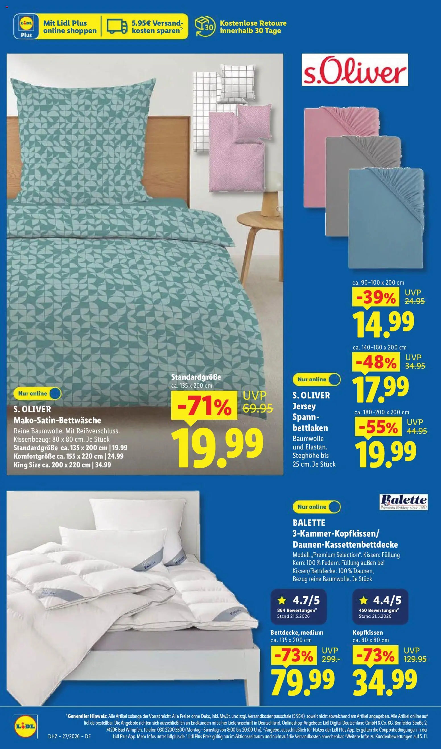 Lidl Prospekt | 29.06.2026 | Wie erhält man einen begrenzten Rabatt? | Deutschland