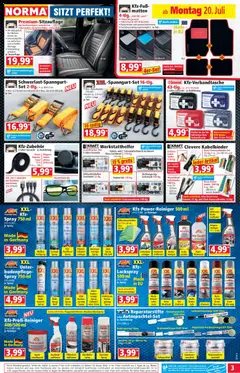 Norma Prospekt ab 20.07.2026 gültig | Seite: 3 | Produkte: Kabel, Box, Shampoo, Ladekabel