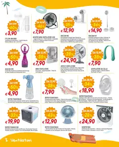 Anteprima del volantino Galassia volantino Estate valido a partire dal 28.05.2026 | Pagina: 2 | Prodotti: Acqua, USB, Fan, Scrivania