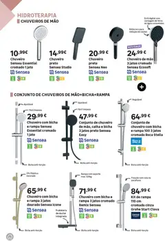 Pré-visualização Leroy Merlin Catálogo Casas de Banho válido de 28/05/2026 | Página: 59 | Produtos: Agua, Prateleira, Chuveiro
