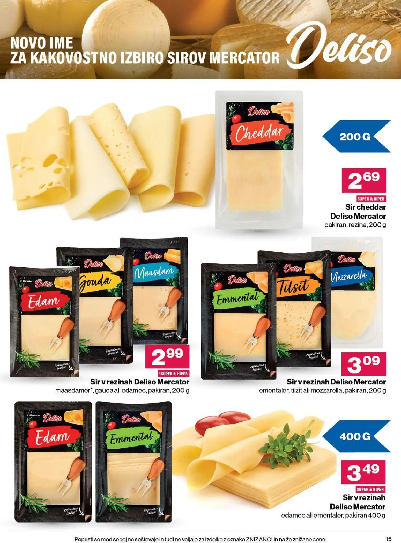 Novi Mercator katalog ponudbe – veljaven od 06.08.2026 | Stran: 15