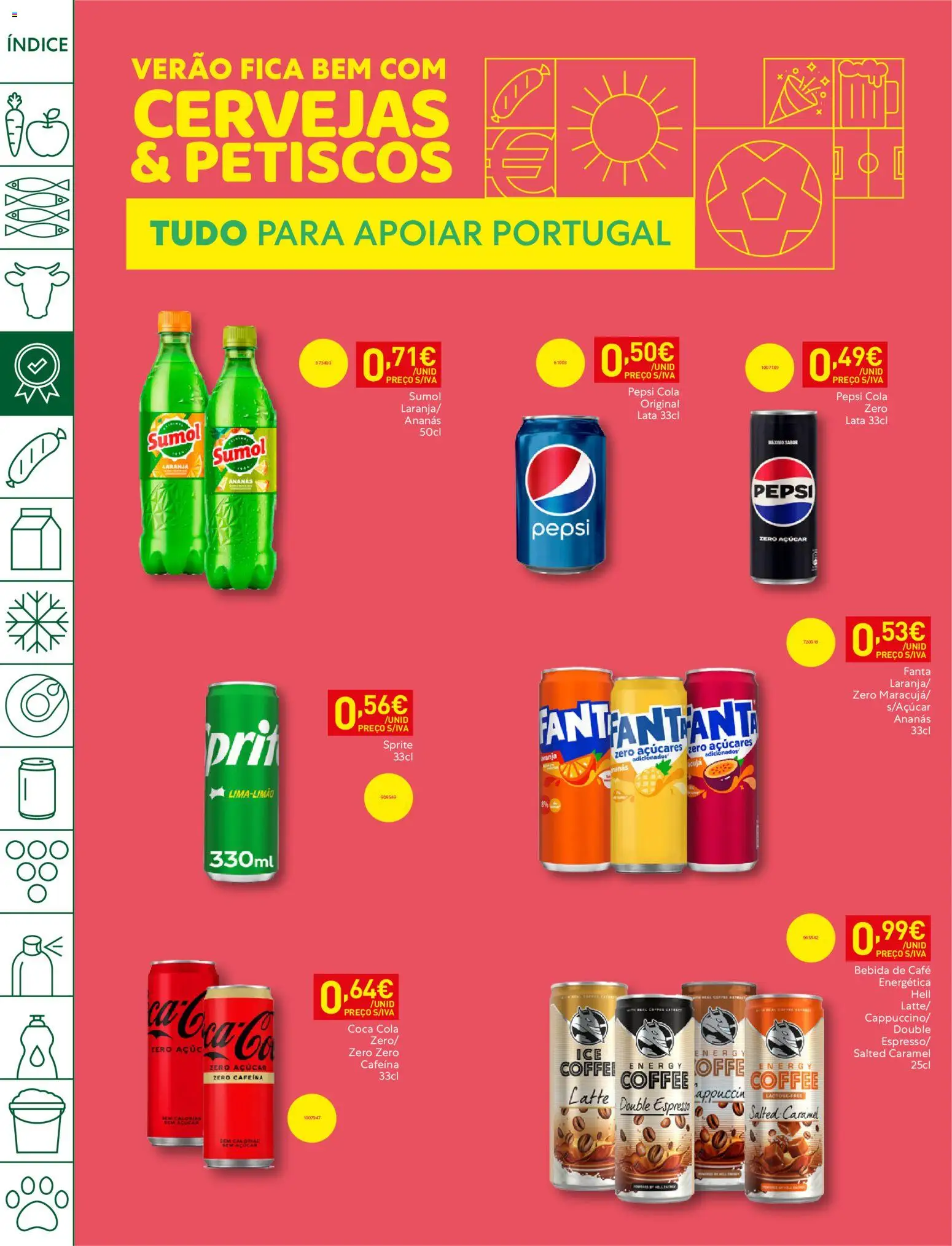 Recheio folheto Madeira │ válido de 09.06.2026 | Página: 8 | Produtos: Café, Sumo, Açúcar, Bebida
