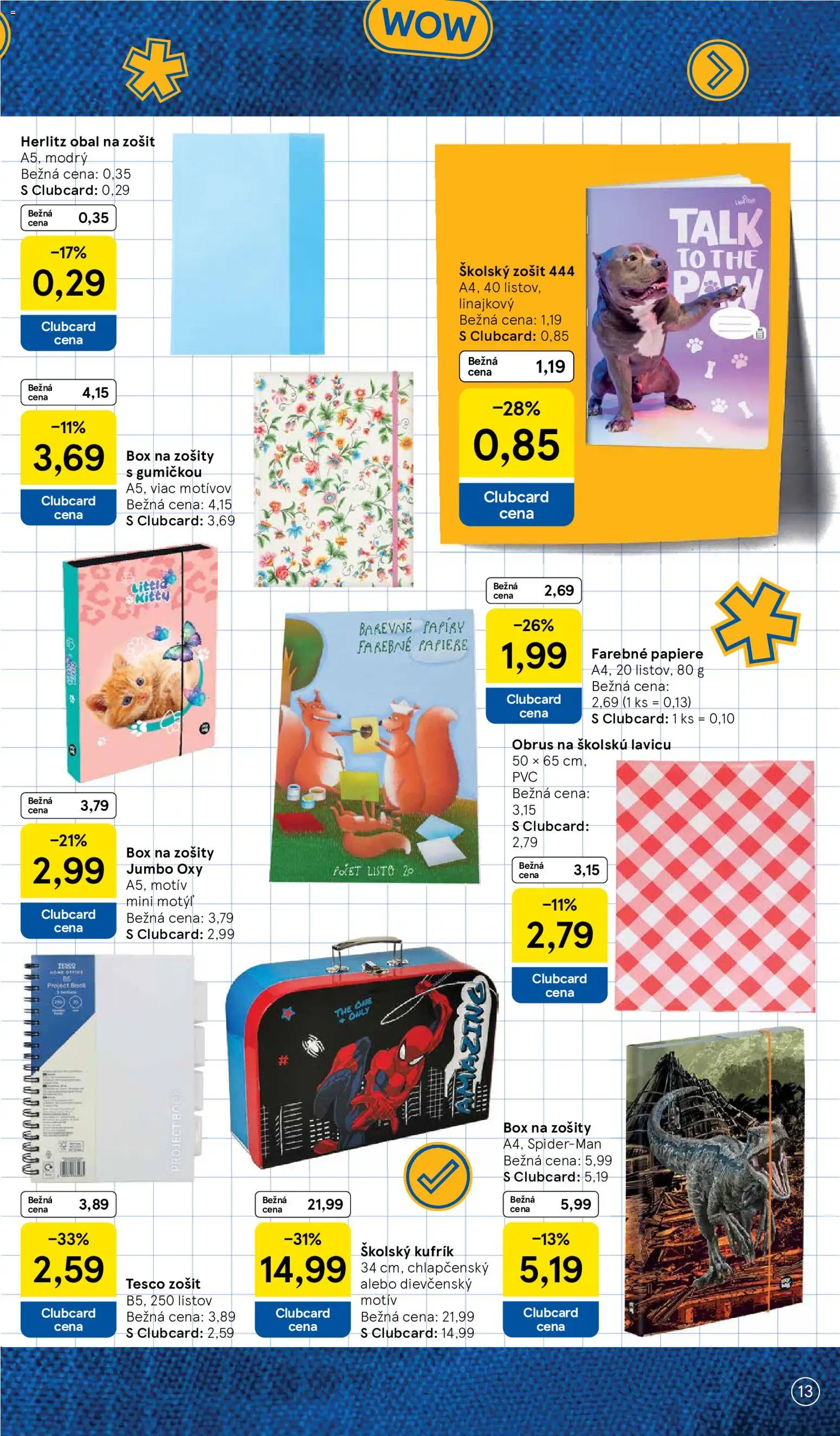 Nové Tesco akcie – leták je platný od 03.08.2026 | Strana: 13