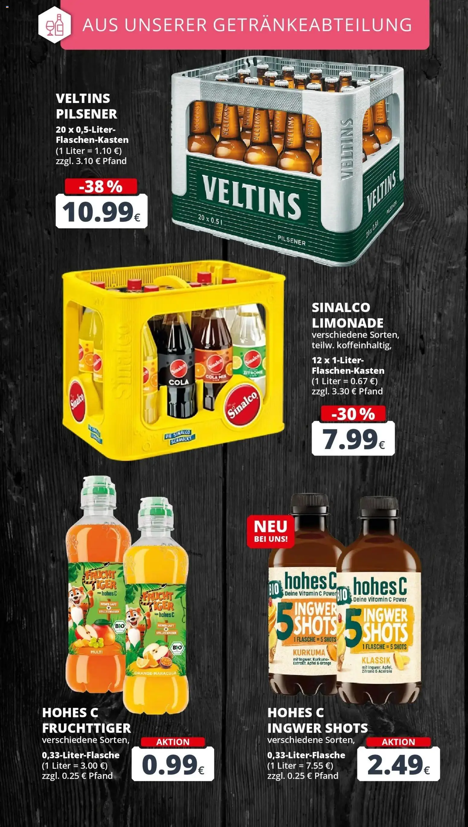 REWE Prospekt ab 26.10.2026 zum Blättern » Angebote | Seite: 20 | Produkte: Cola, Limonade, Zitrone, Hohes c