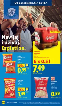 SNACK DAY Kokice, 125 g - Pregled kataloga iz trgovine Lidl, vrijedi od 06.07.2026 | Stranica: 10