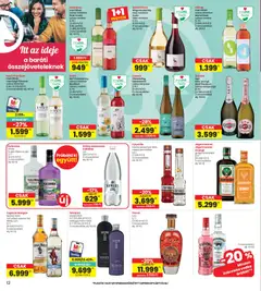 Interspar akciós újság - amely érvényes a következő dátumtól: 2026.07.02. | Oldal: 12 | Termékek: Jägermeister, Captain morgan, Likőr, Vodka