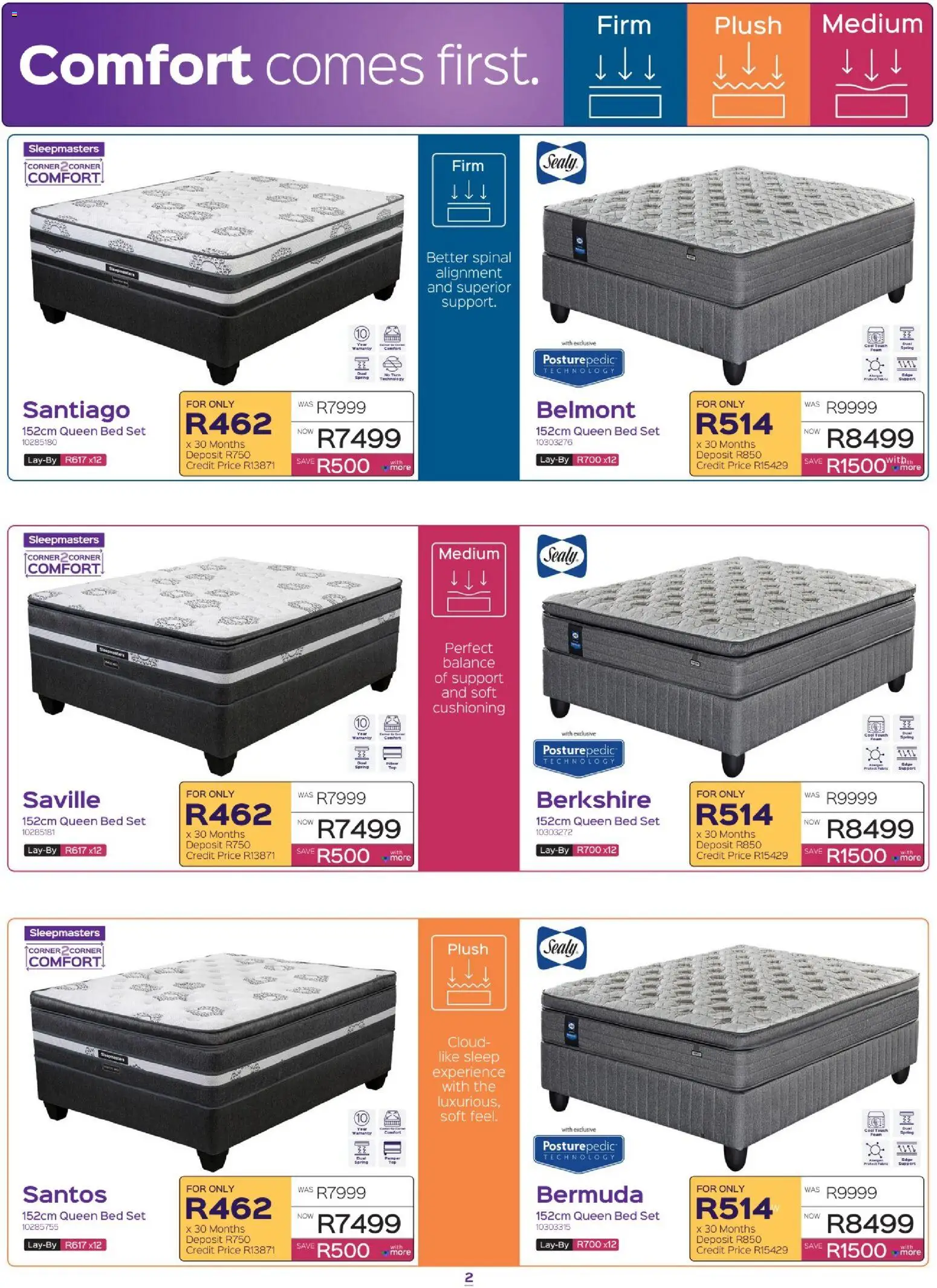 New Sleepmasters catalogue – valid from 20/08/2026 | Page: 2