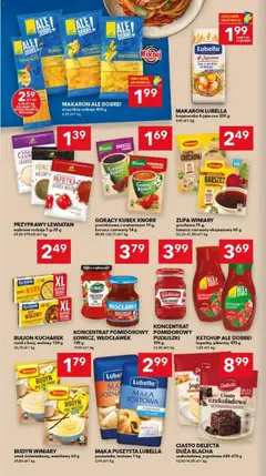 Pogląd oferty "Lewiatan gazetka - Bydgoszcz" - ważna od 08.10.2026 | Strona: 4 | Produkty: Ketchup, Ciasto, Koncentrat pomidorowy, Mąka