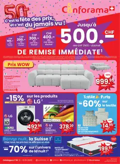 Conforama aktionen FR Nr 36 ab 02.09.2026 gültig