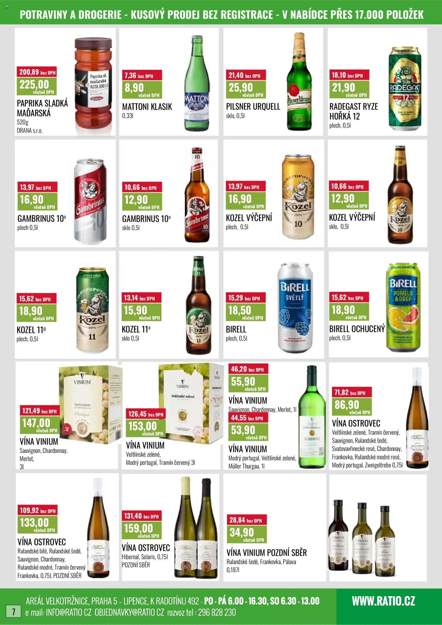 Ratio leták od 01.09.2026 | Strana: 8 | Produkty: Pomelo, Radegast, Pilsner Urquell, Potraviny