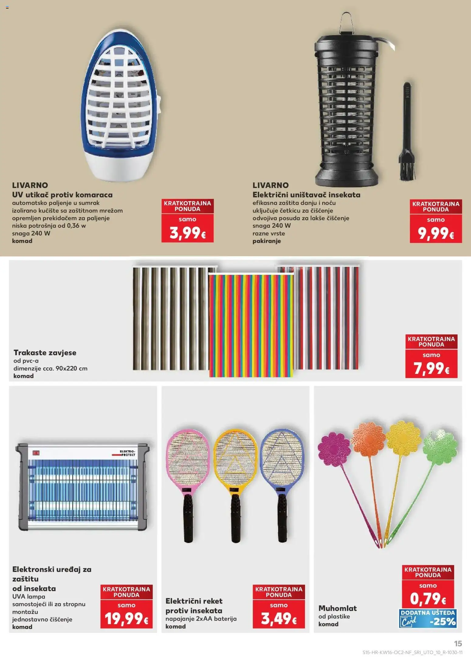 Kaufland katalog | vrijedi od 15.04.2026 | Stranica: 15 | Proizvodi: Baterija, Utikač