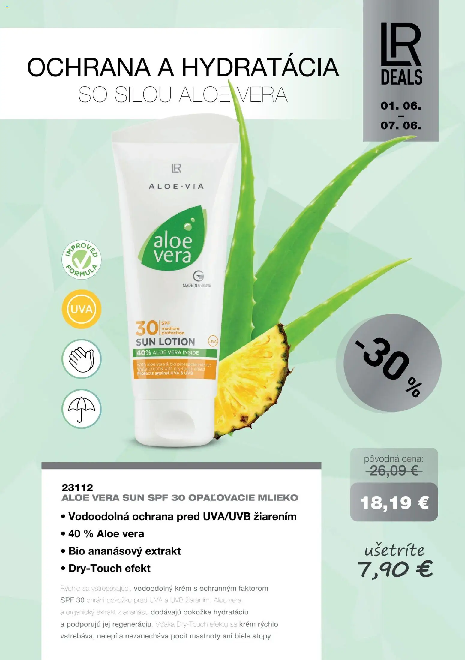 Nové LR akcie – leták je platný od 01.06.2026 | Strana: 17 | Produkty: Mlieko, Krém