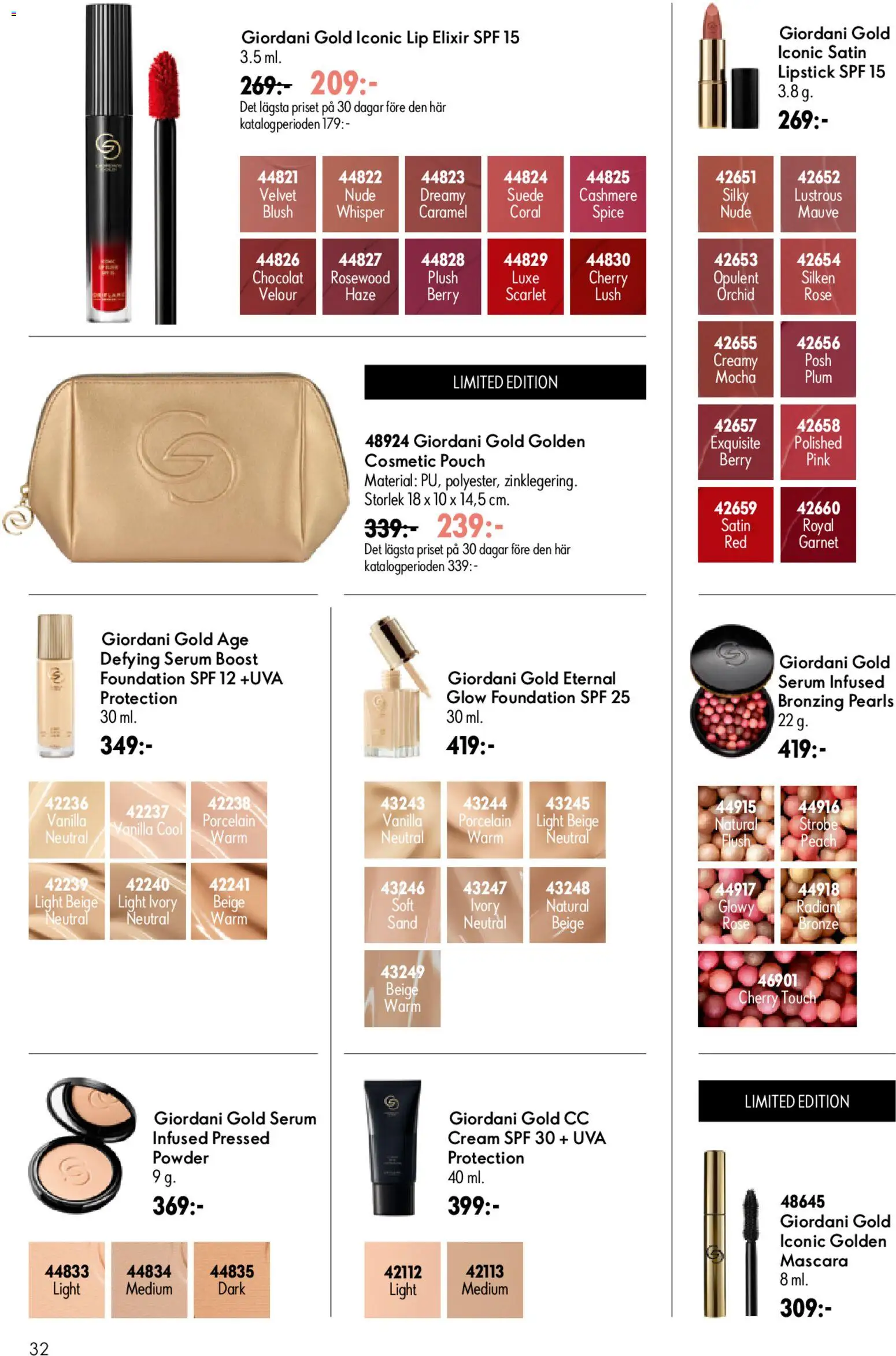 Oriflame reklamblad aktuell från 15/07/2026 | Sida: 32