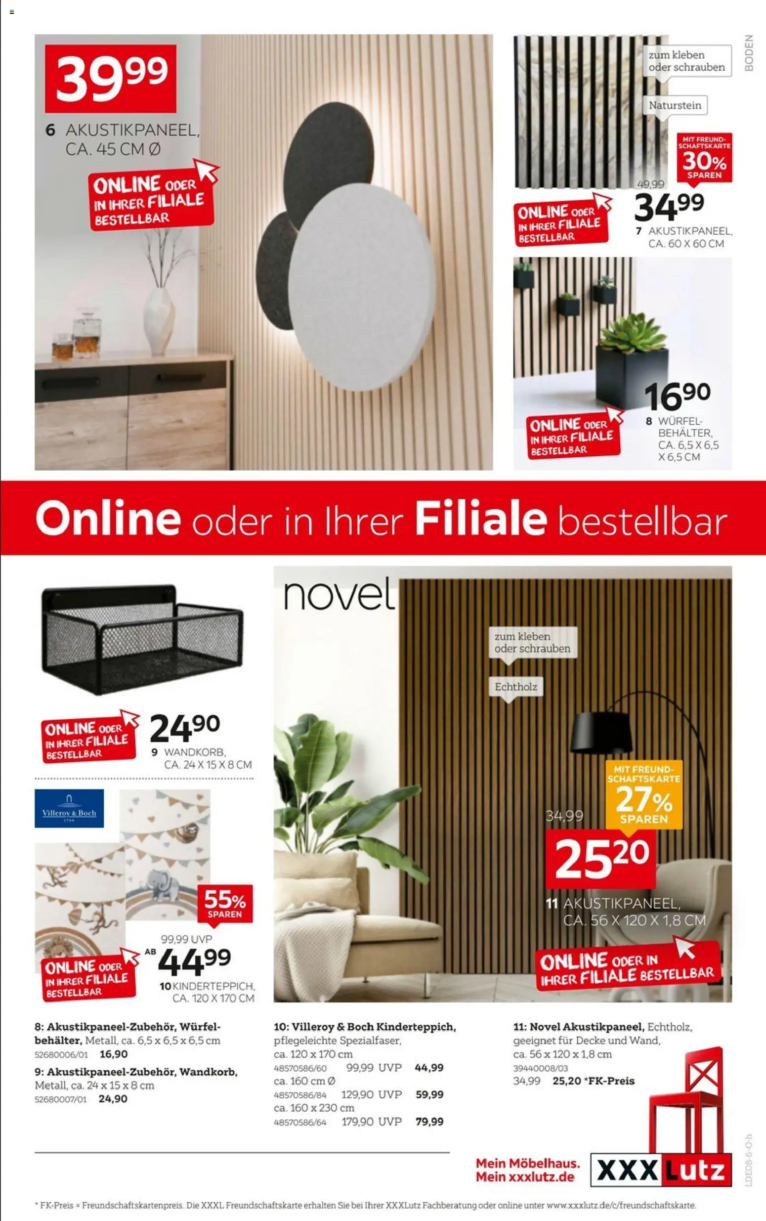 XXXLutz Wohnaccessoires – gültig ab 01.08.2026 | Seite: 11 | Produkte: Decke