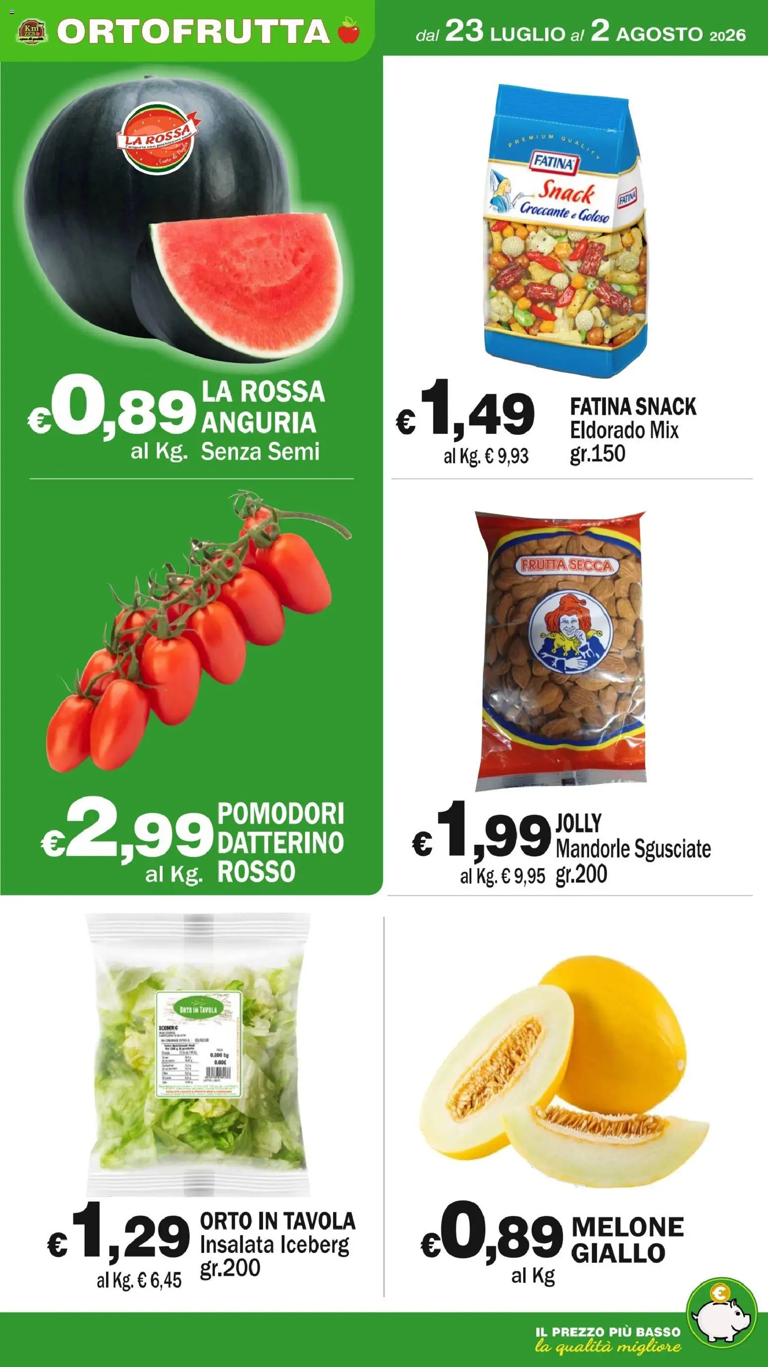 Volantino Primo Prezzo del 23/07/2026 | Pagina: 39