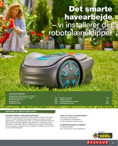 Bauhaus - Montageservice gyldig fra 01.01.2026 | Side: 21 | Produkter: Robot, Søm, Kabel