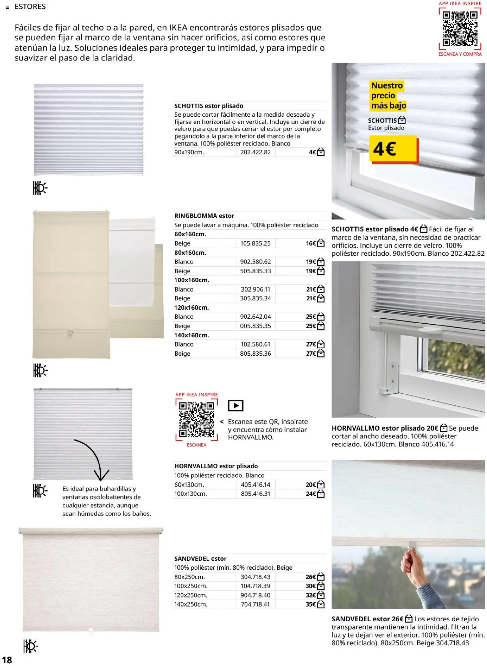 Catálogo IKEA Cortinas │ válido desde el 01/02/2026 | Página: 18 | Productos: Té, Marco