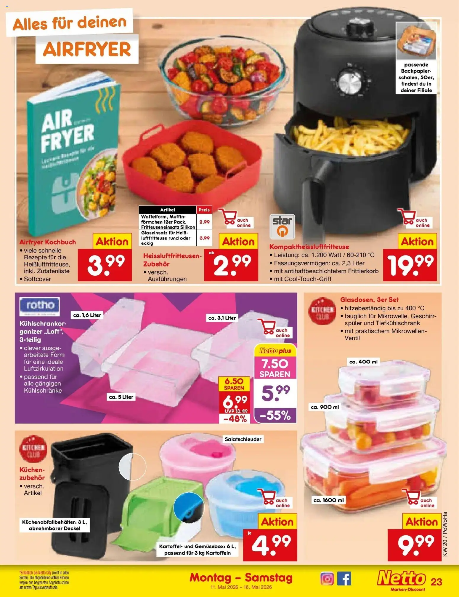 Netto Marken-Discount Prospekt Mannheim	 – gültig ab 10.05.2026 | Seite: 30 | Produkte: Kartoffeln, Kuchen