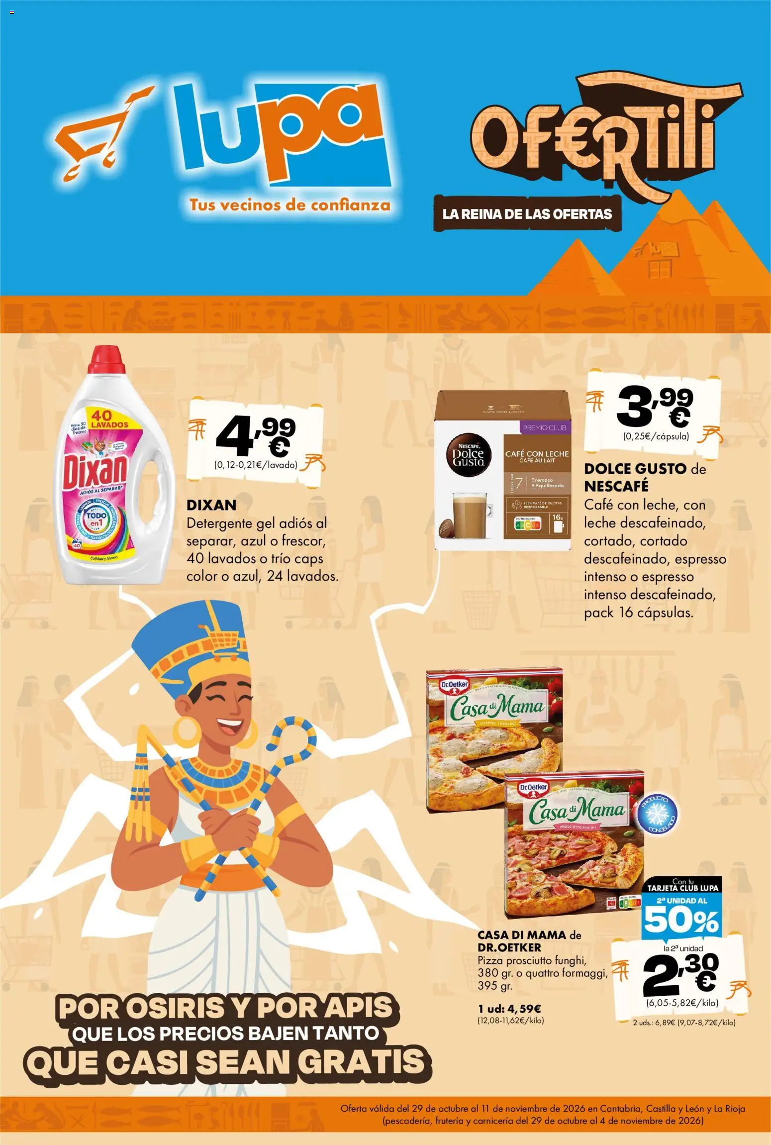 Lupa Supermercados folleto │ válido desde el 29/10/2026 | Página: 1