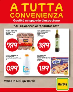 Anteprima del volantino HarDis volantino A tutta convenienza valido a partire dal 28.05.2026