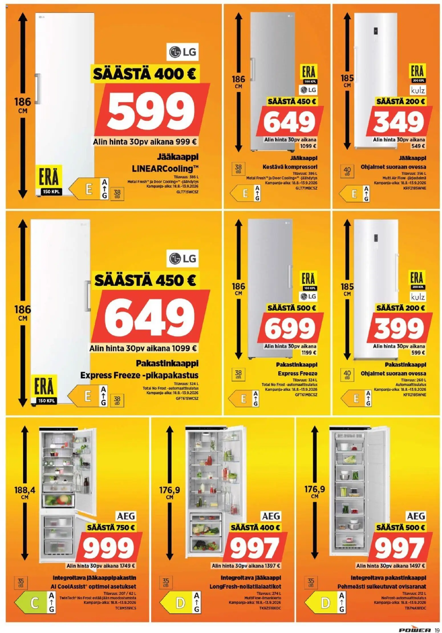 Power tarjoukset – voimassa 24/08/2026 alkaen | Sivu: 19