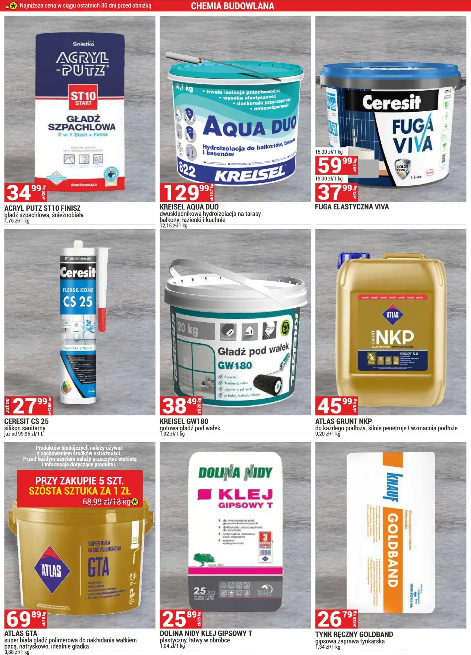 Merkury Market gazetka od 01.11.2026 | Strona: 39 | Produkty: Podłoże, Śnieżka