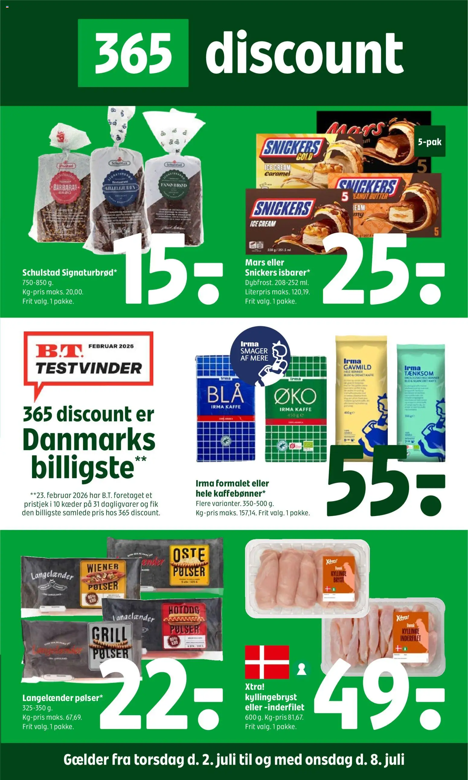 Coop 365 tilbudsavis – gyldig fra 02/07/2026 | Side: 1