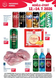 Náhled letáku Makro leták - Partnerská nabídka od 12.07.2026