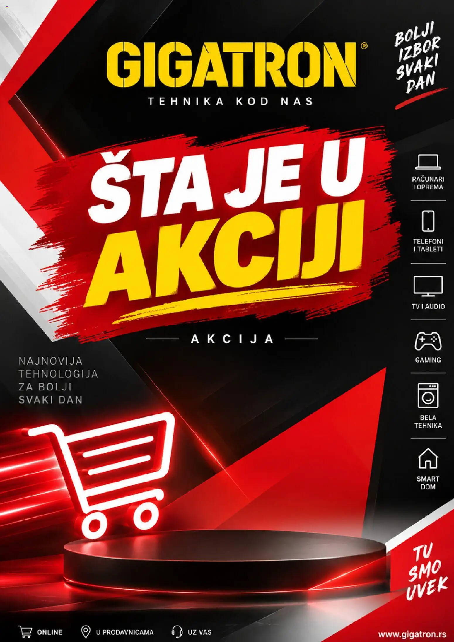 Gigatron katalog - važi od 07.09.2026 | Strana: 1 | Proizvode: Audio