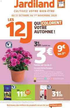Jardiland - Prévisualisation de Jardiland catalogue valide à partir de 21/10/2026