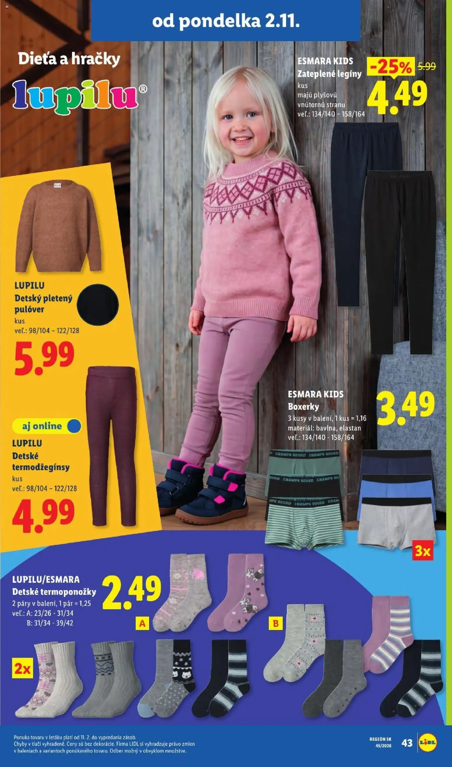 Nové Lidl akcie – leták je platný od 02.11.2026 | Strana: 68