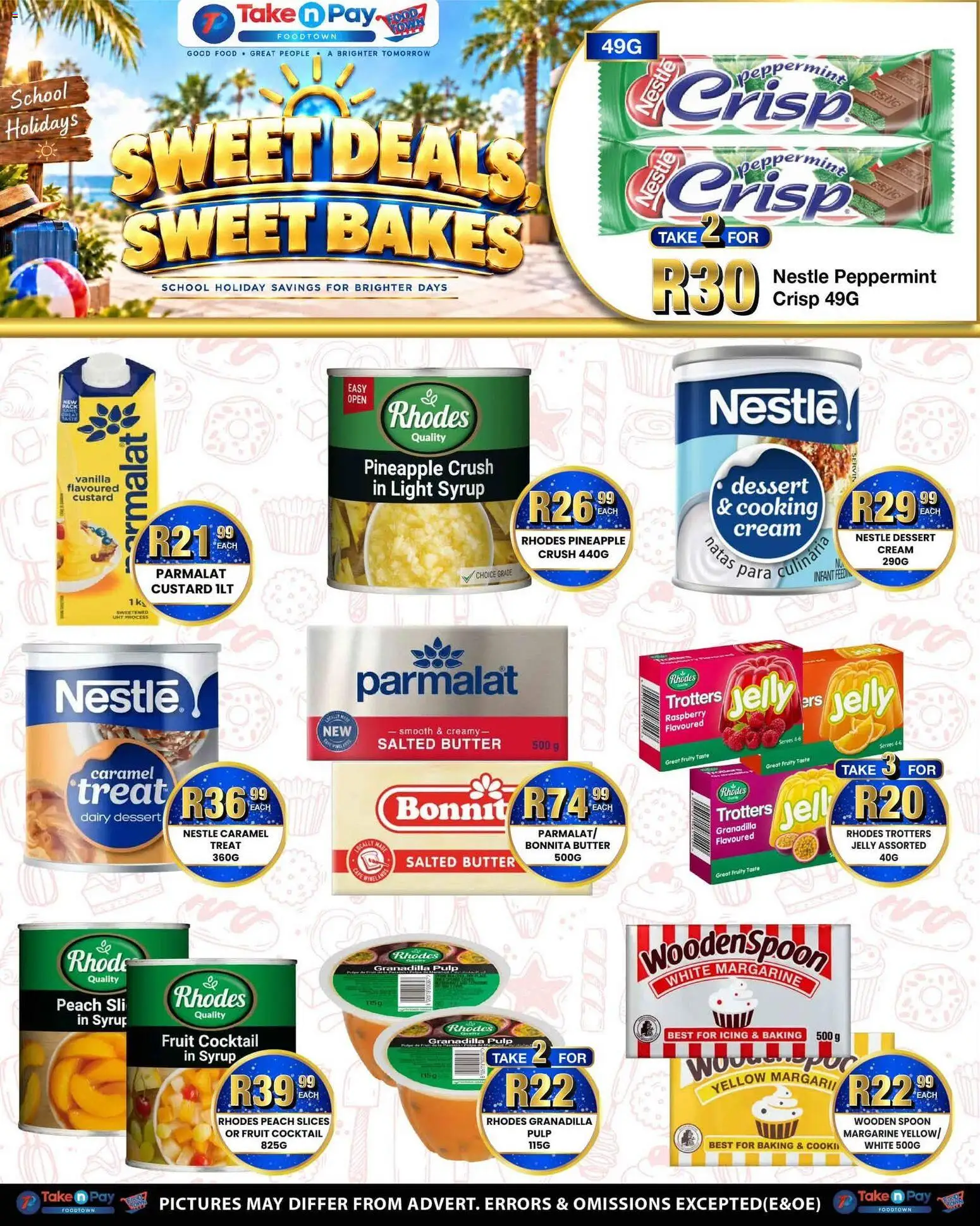 New Take n Pay catalogue – valid from 28/09/2026 | Page: 13 | Products: Dessert, Pineapple, Cream, Peach