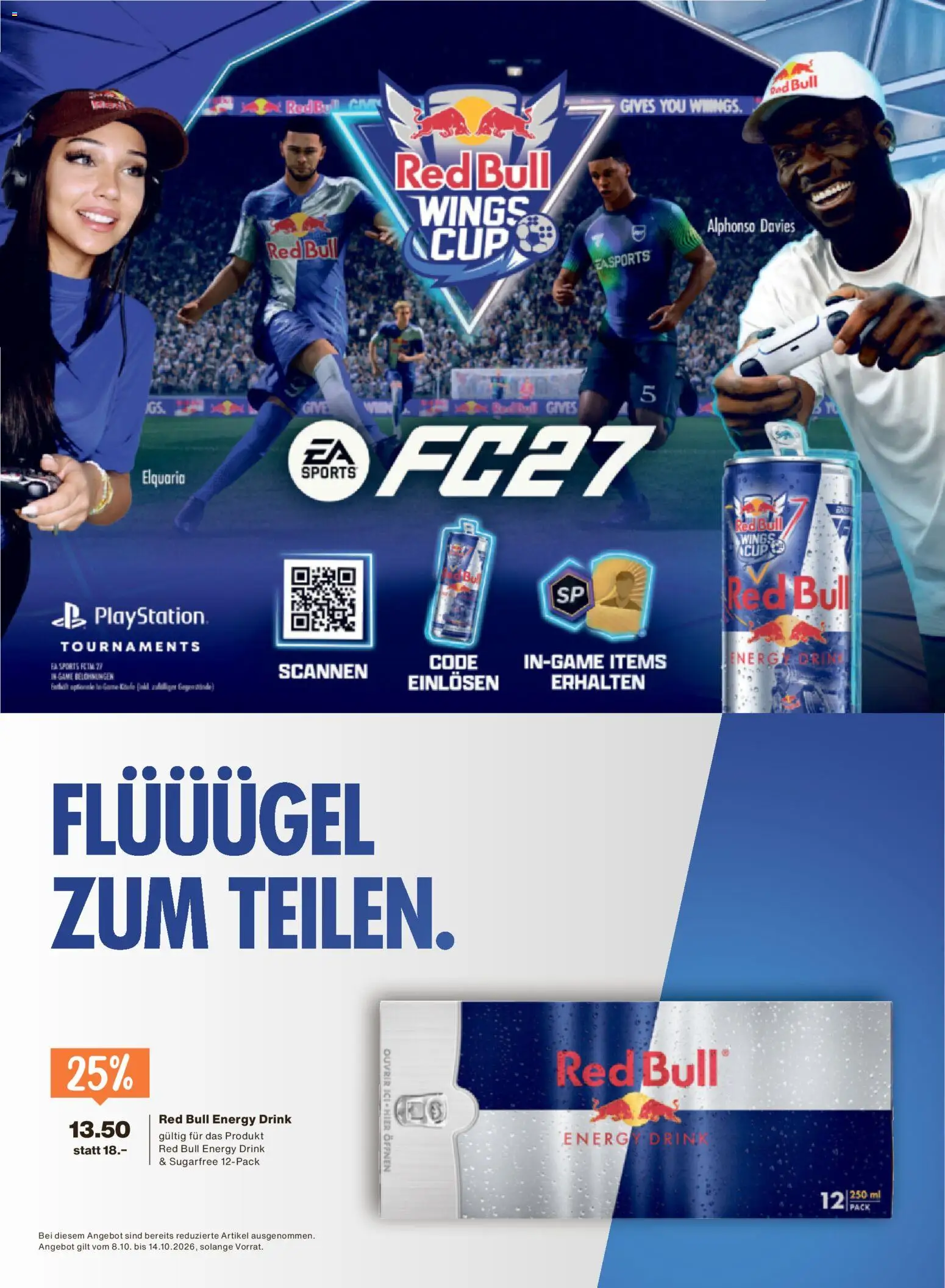 Migros aktionen Magazin – gültig ab 07.10.2026 | Seite: 6 | Produkte: Red bull