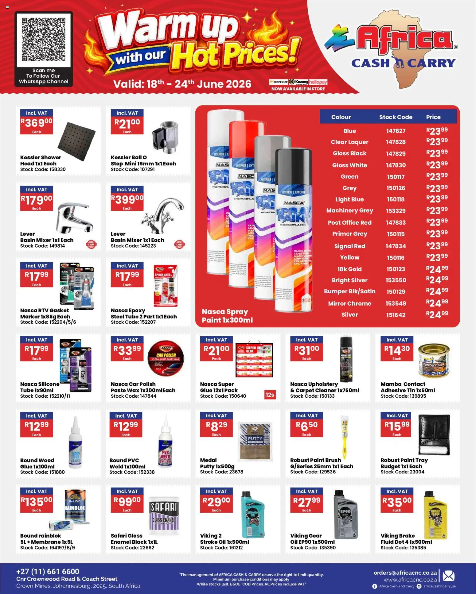 New Africa Cash & Carry catalogue – valid from 18.06.2026 | Page: 38