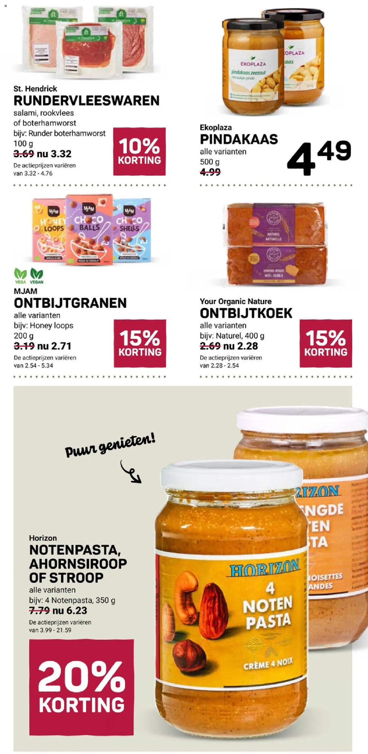 {H1} | Pagina: 5 | Producten: Noten, Zeezout, Tortilla lap, Crème