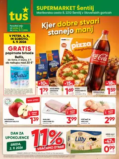 Tuš katalog akcije – veljaven od 02.09.2026 | Stran: 22 | Izdelki: Keksi, Papirnate brisače, Jabolka