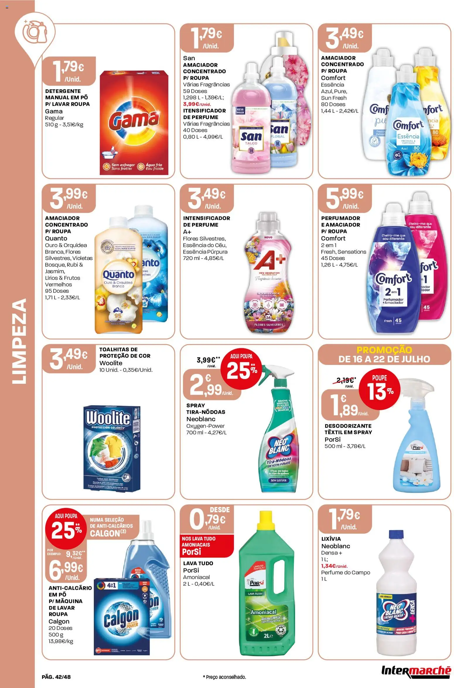 Intermarché folheto │ válido de 16/07/2026 | Página: 42