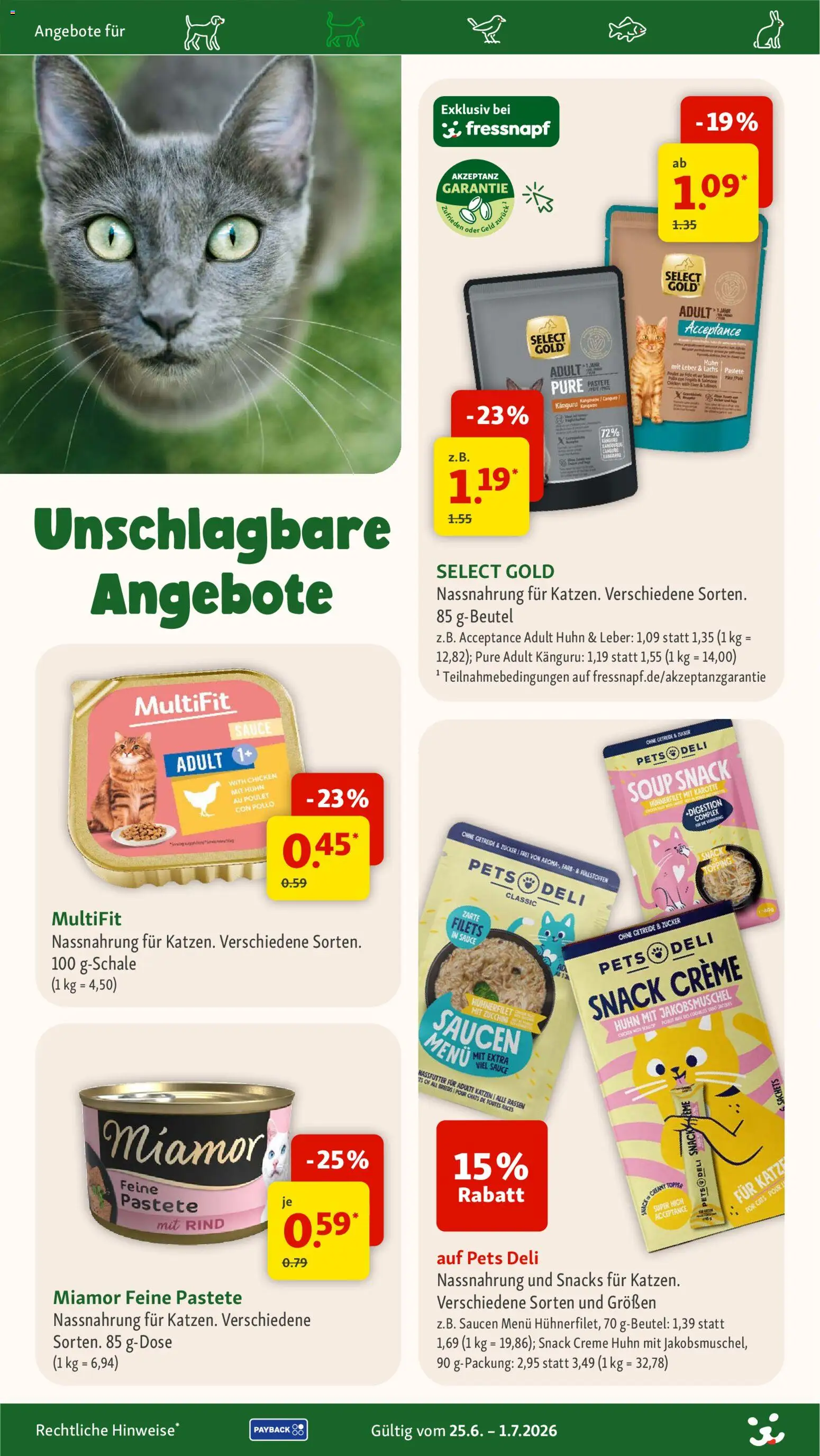 Fressnapf Prospekt – gültig ab 25.06.2026 | Seite: 14